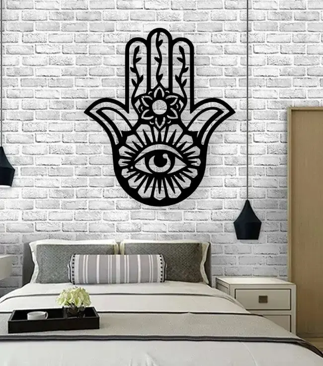 Cuadro decorativo mano
