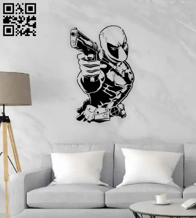 Cuadro decorativo Dead Pool
