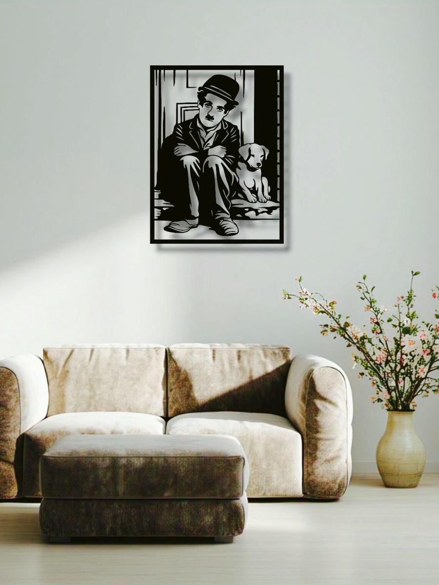 Cuadro decorativo charles chaplin