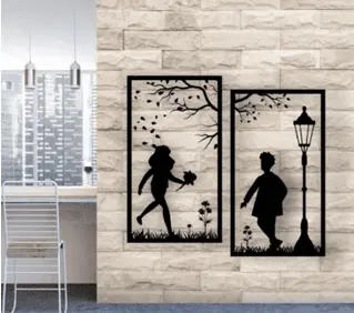 Cuadro decorativo enamorados