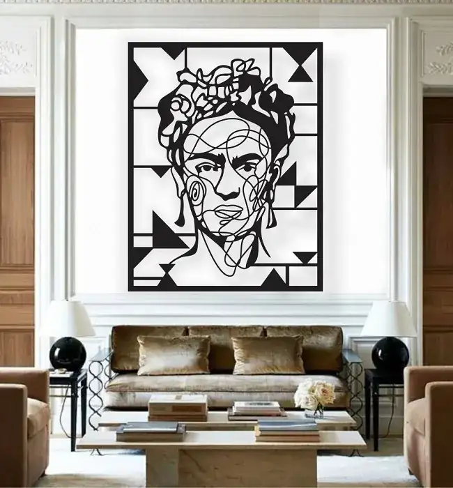 Cuadro decorativo mujer