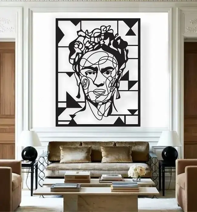 Cuadro decorativo mujer