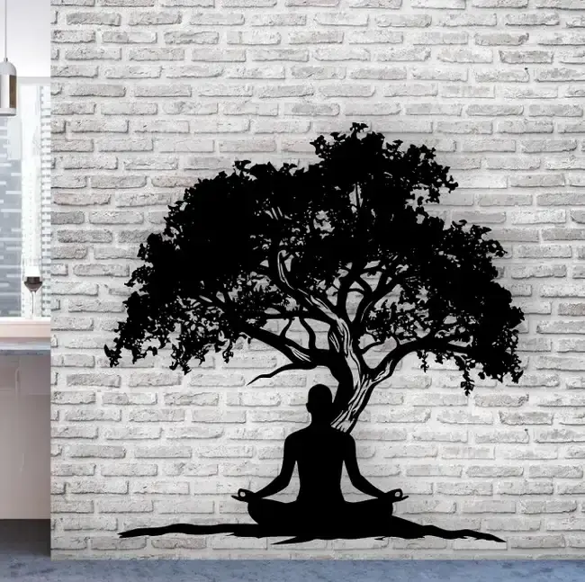 Cuadro decorativo Meditación en el árbol