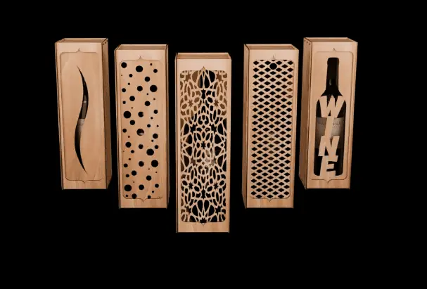 Cajas para vino personalizables