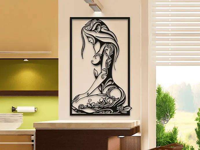Cuadro decorativo mujer