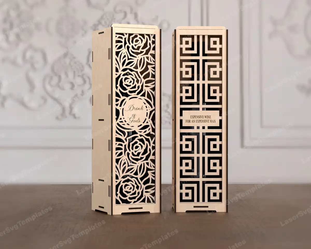 Caja de vino personalizables