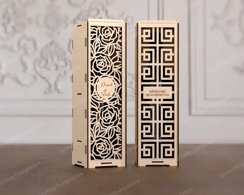 Caja de vino personalizables