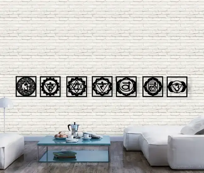 Cuadro decorativo Chakras