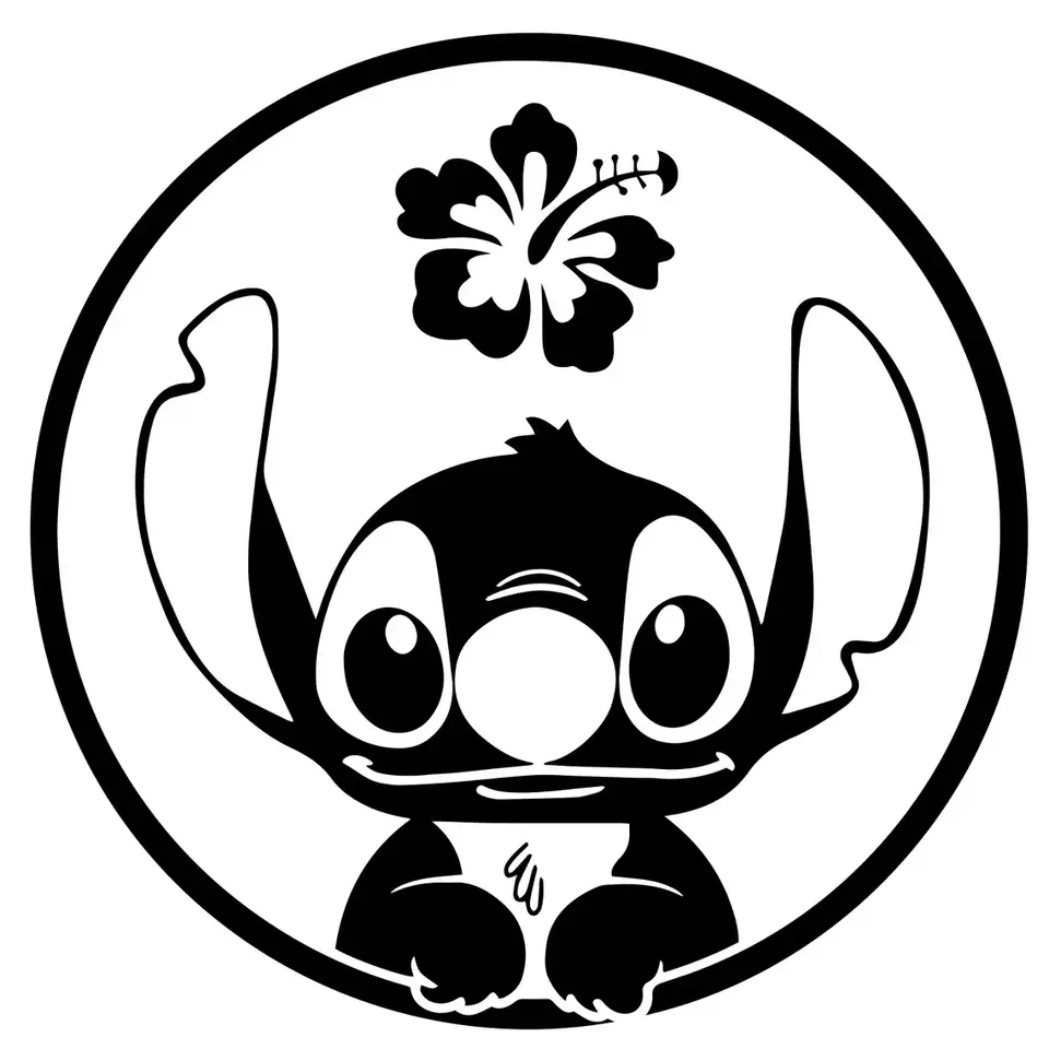 Cuadro decorativo STITCH personalizado