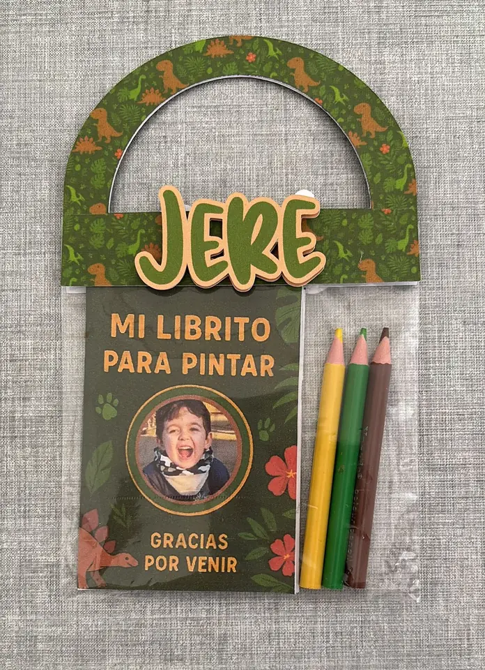 Mini librito para pintar