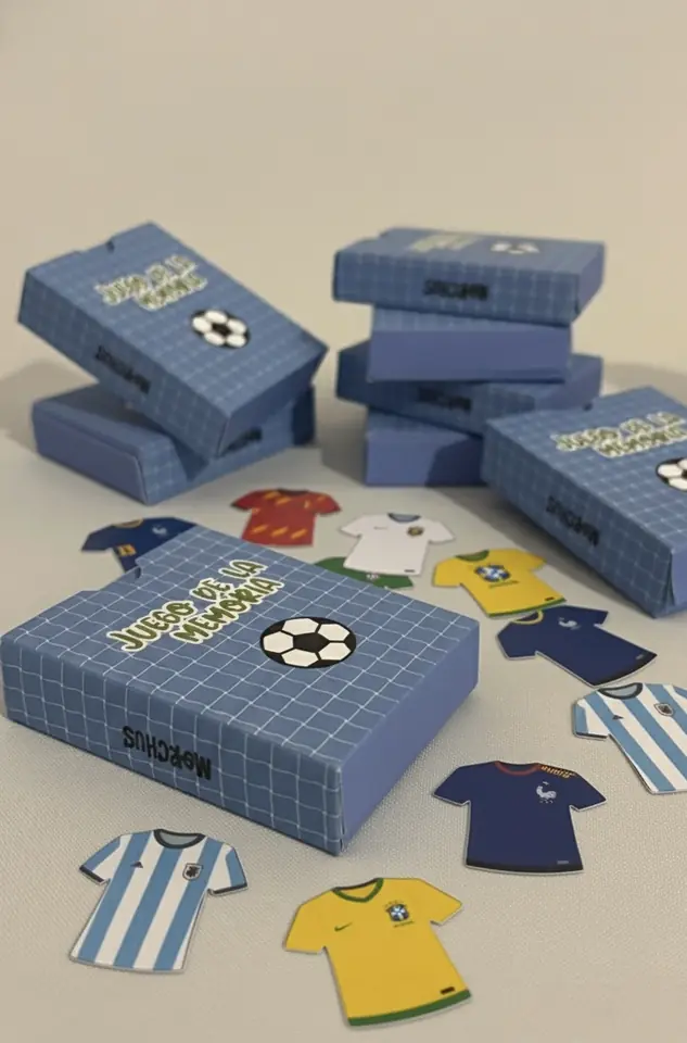 Juego de la memoria futbol