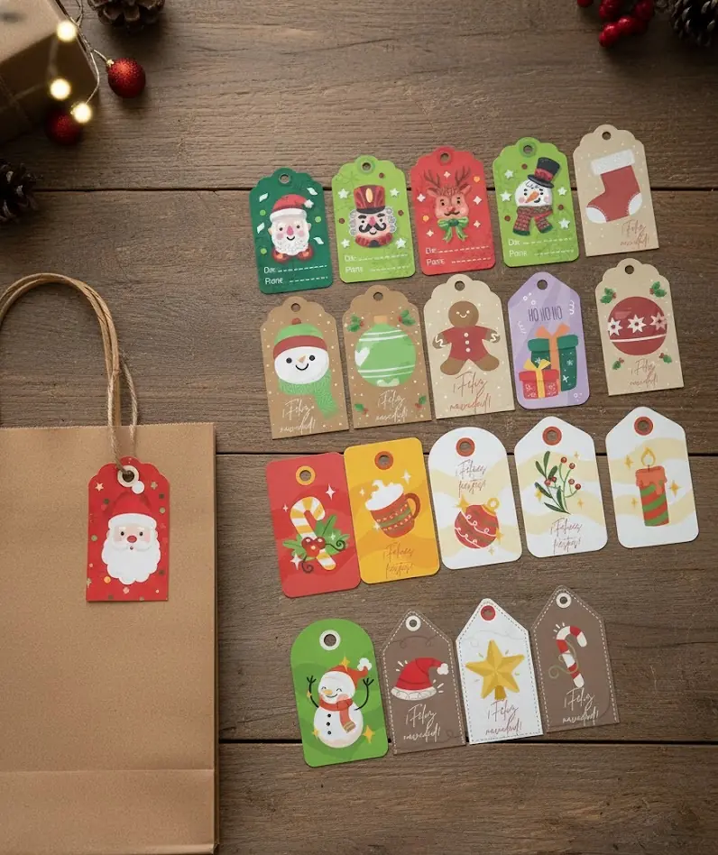 Tags Navideños