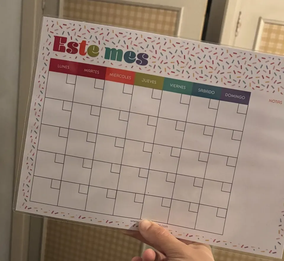 Planner mensual