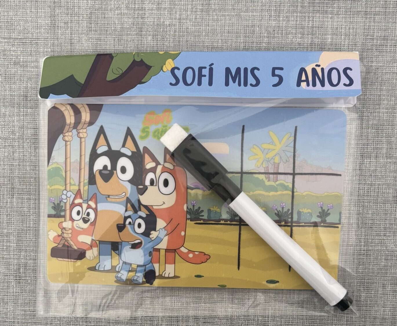 Ta te ti plastificado