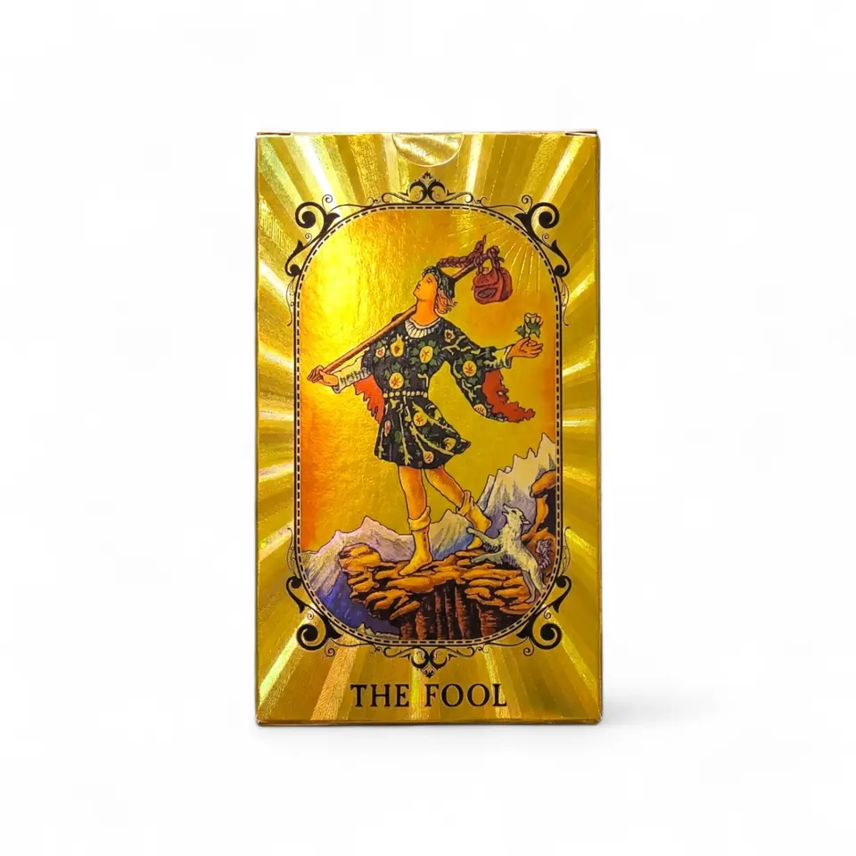 Tarot Rider White Golden.