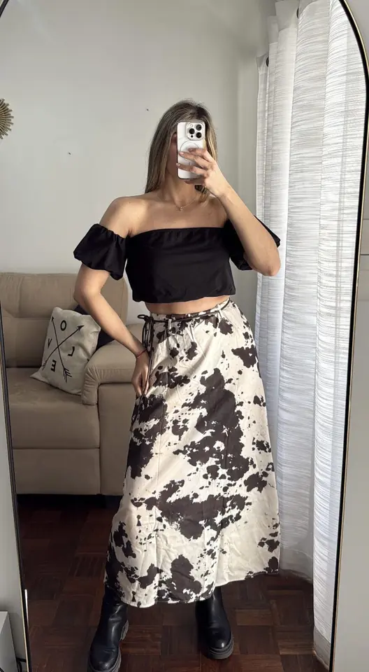 POLLERA VACA
