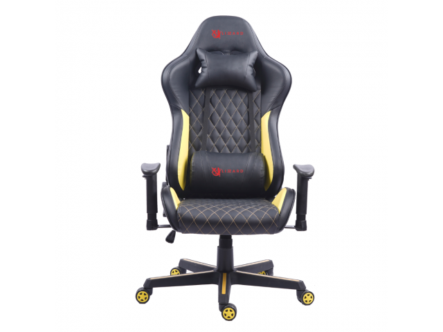Silla Gamer XZZ-SG-06 Negro - Amarillo X-Lizzard