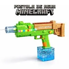 pistola de agua MineCraft