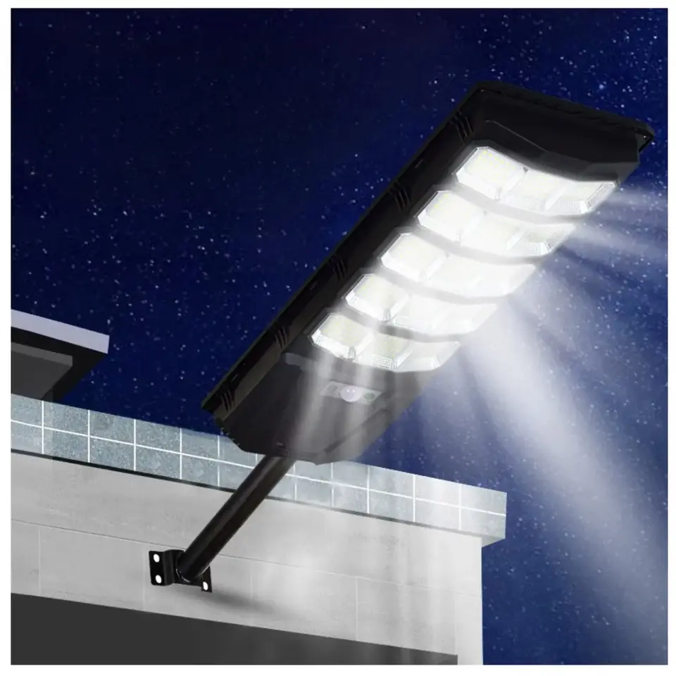 Foco 600w con panel solar
