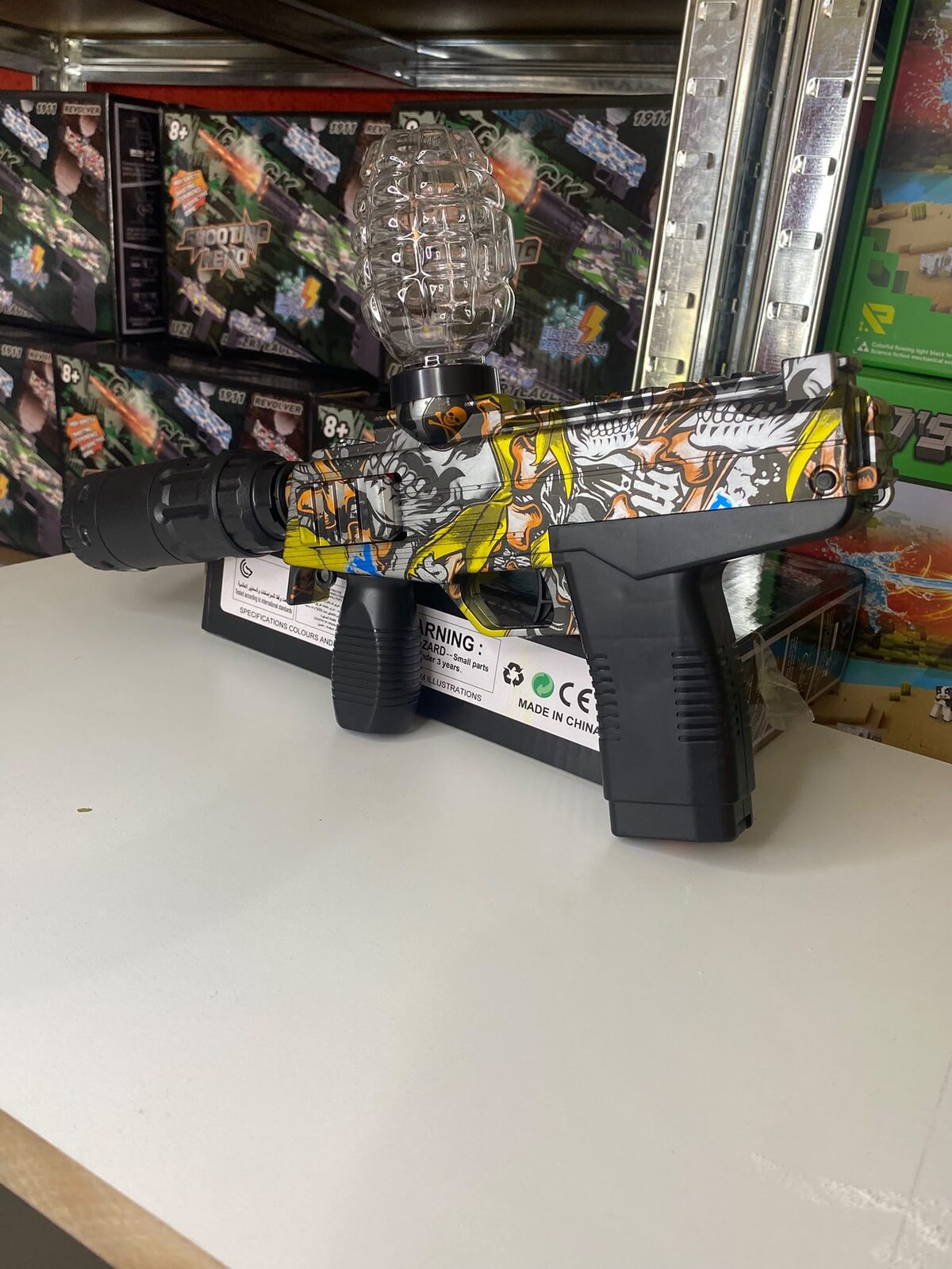 Pistola Hidro Gel Orbis Semi Automática CON PUNTERO