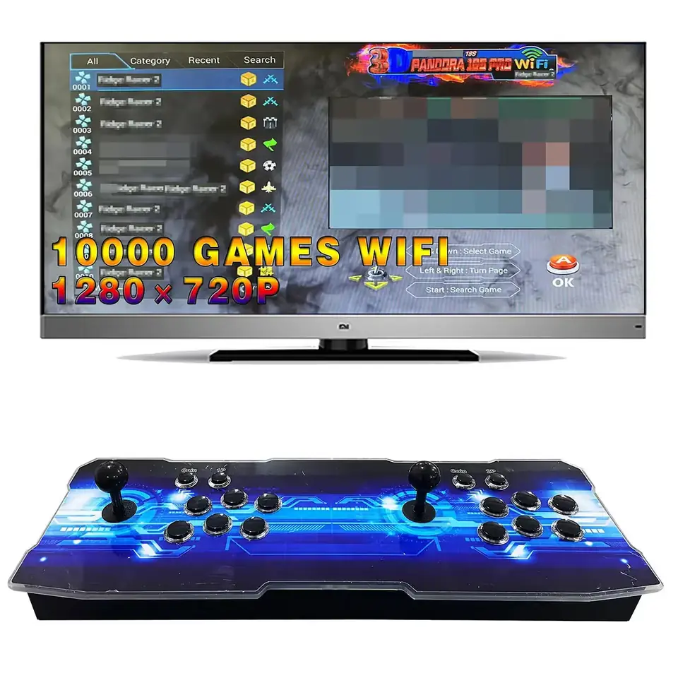 Arcade Pandora Box 3D y WiFi con 10.000 Juegos