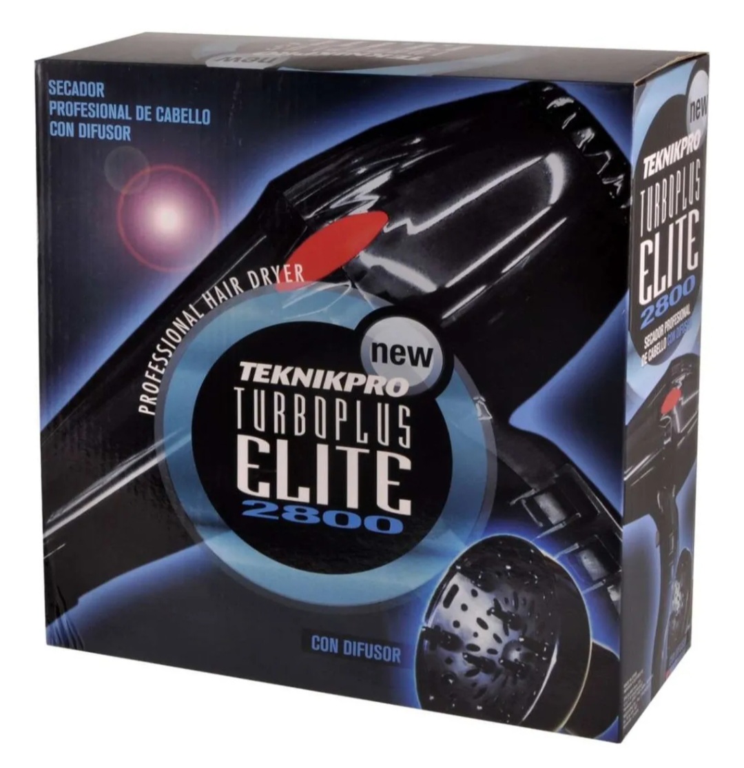 SECADOR DE PELO ELITE TURBO PLUS TEKNIKPRO