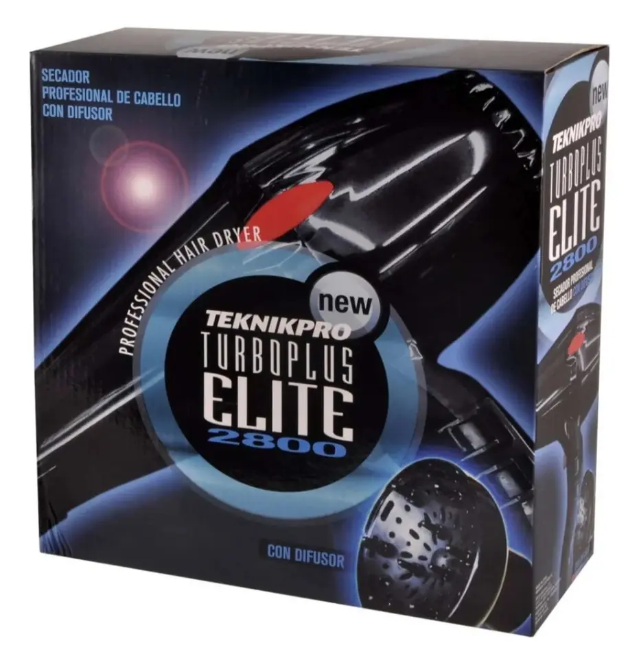 SECADOR DE PELO ELITE TURBO PLUS TEKNIKPRO