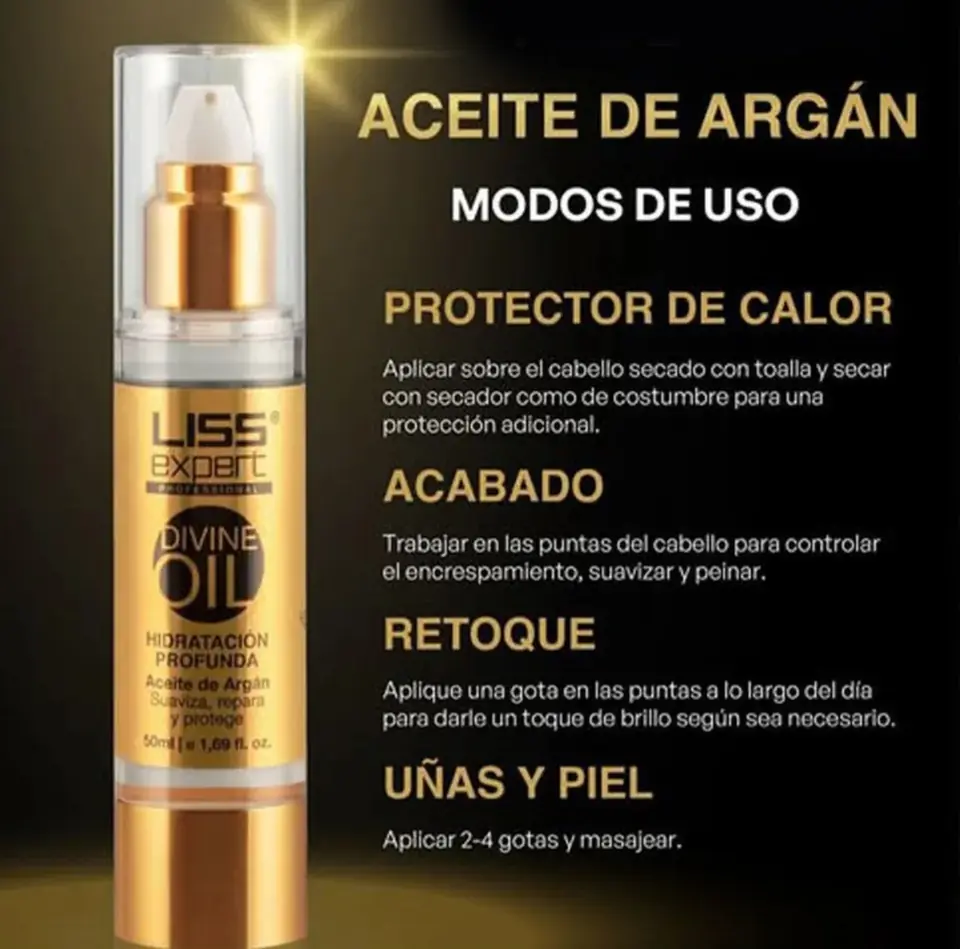 ACEITE DE ARGAN LISS EXPERT