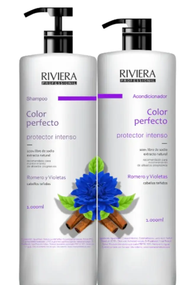 SHAMPOO Y ACONDICIONADOR RIVIERA C/U