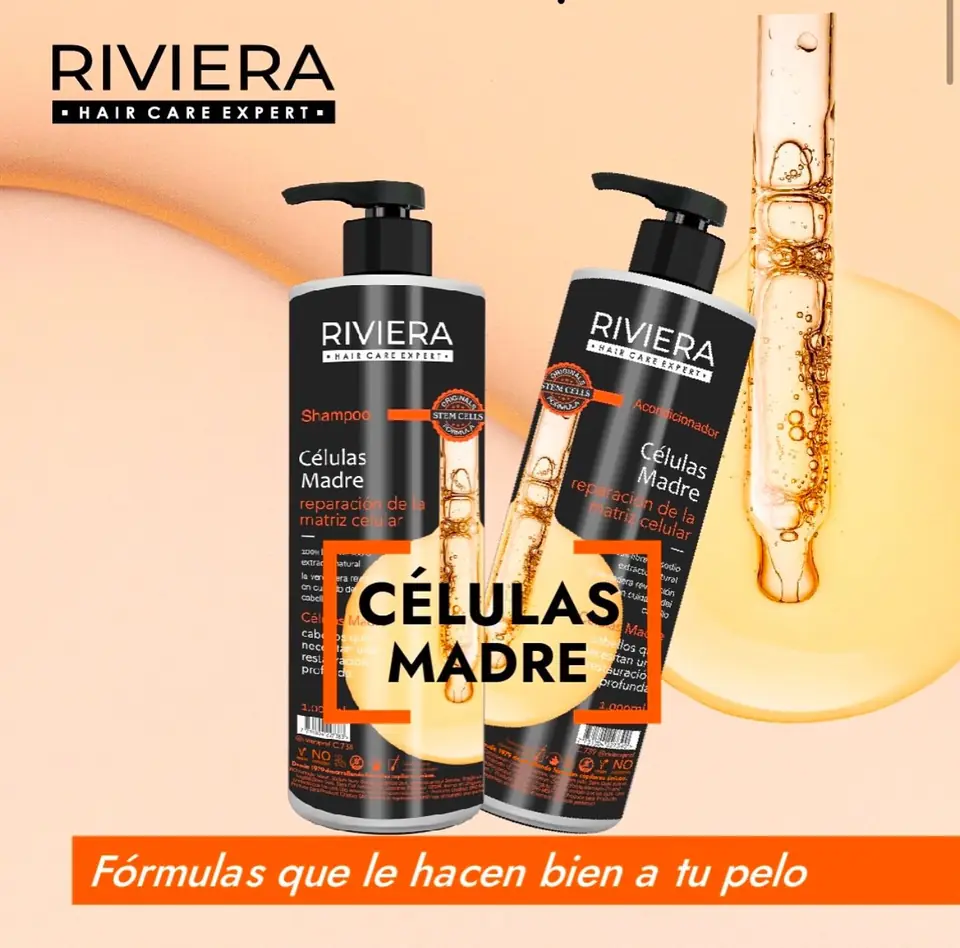 SHAMPOO Y ACONDICIONADOR RIVIERA C/U