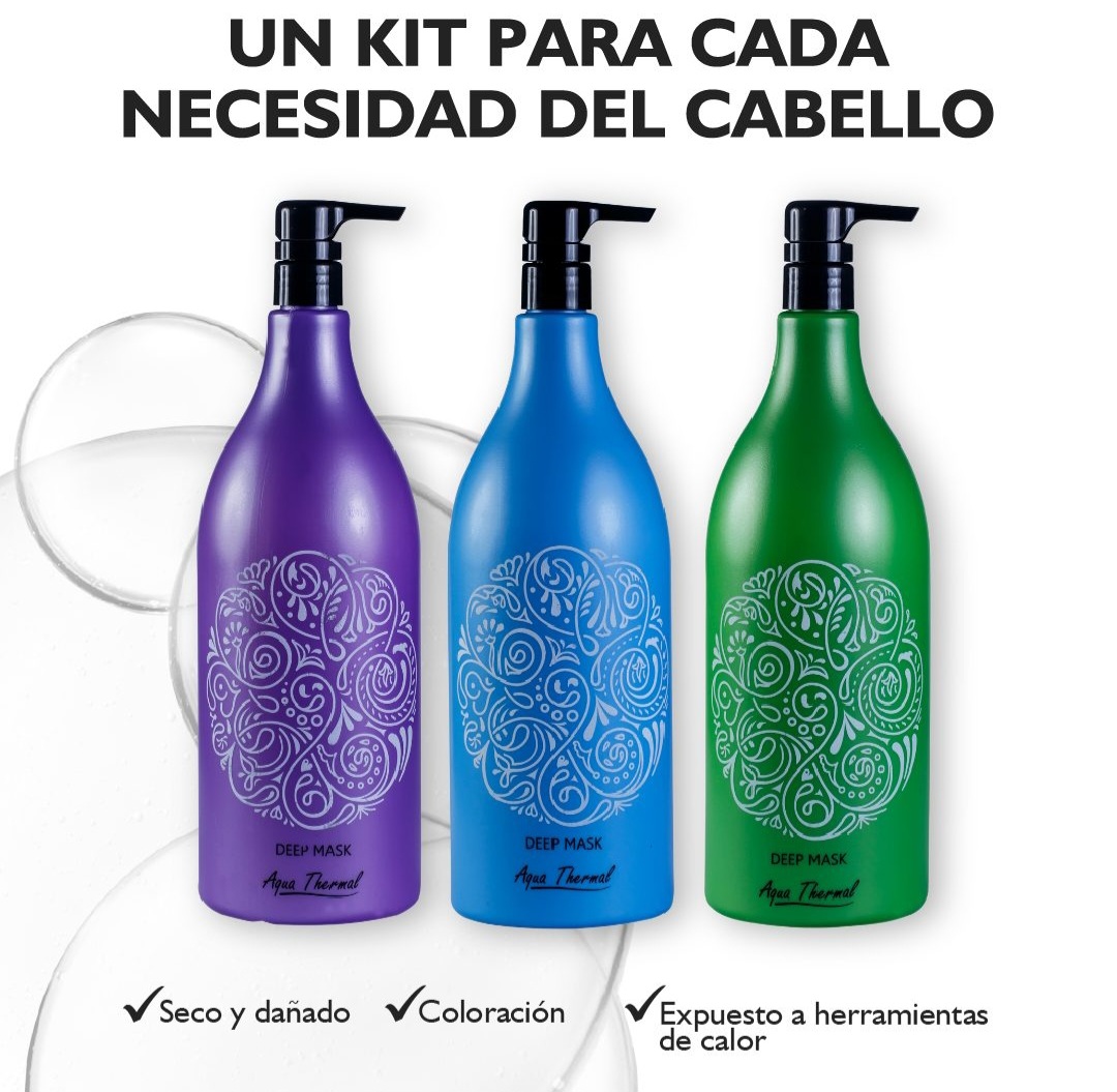 SHAMPOO Y MASCARA AQUA THERMAL C/U