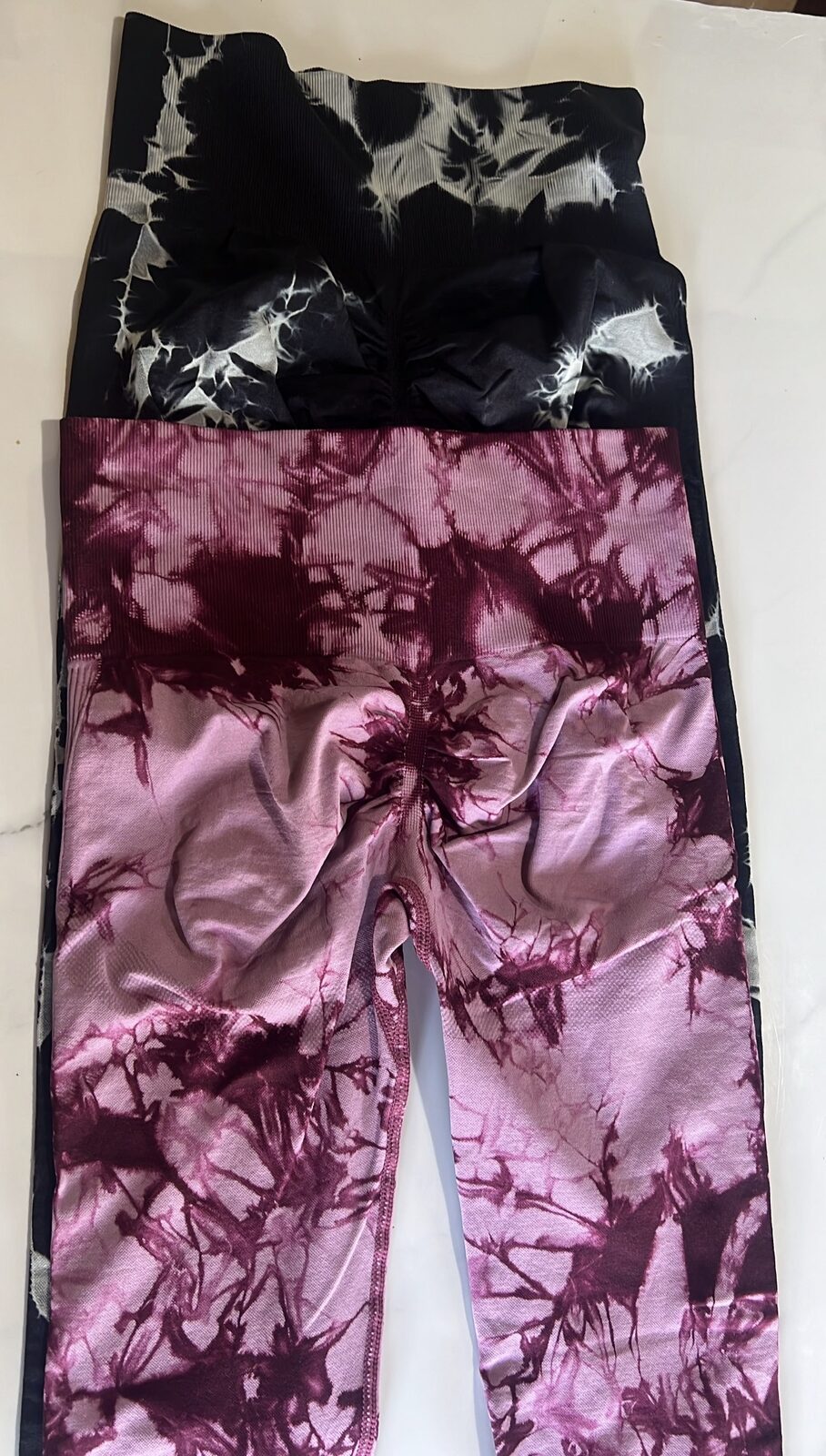 2 CALZAS TIE DYE  •TALLE S•