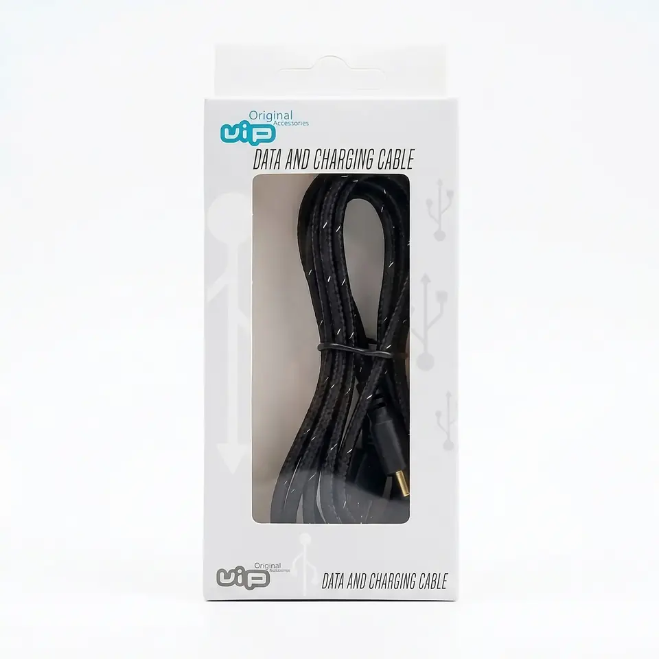 Cable Auxiliar 3.5mm Acordonado 2 Mts VIP