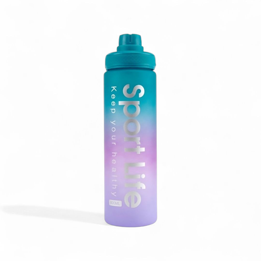 Botella Sport Life 800 ml Tapa a Rosca con Pico