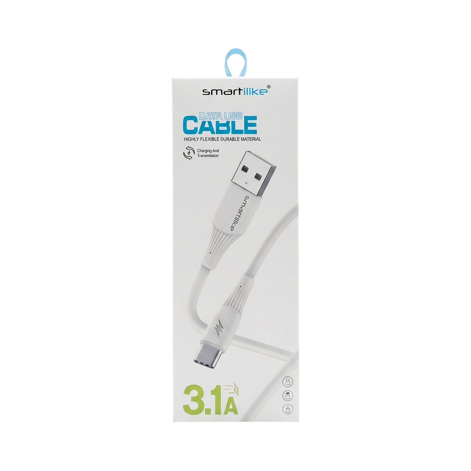 Cable USB-A a Lightning Smartlike 3.1A (MT-CB02)