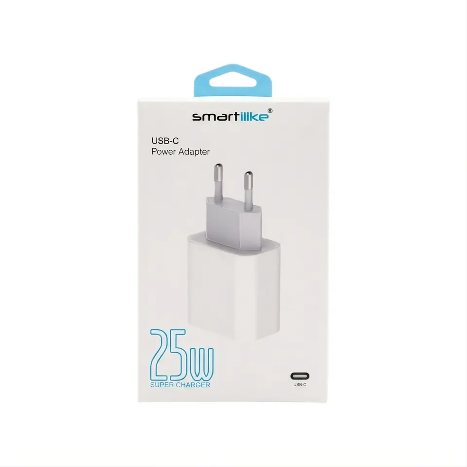 Ficha Cargador USB-C 25W PD Smartilike (MT-TPO2)