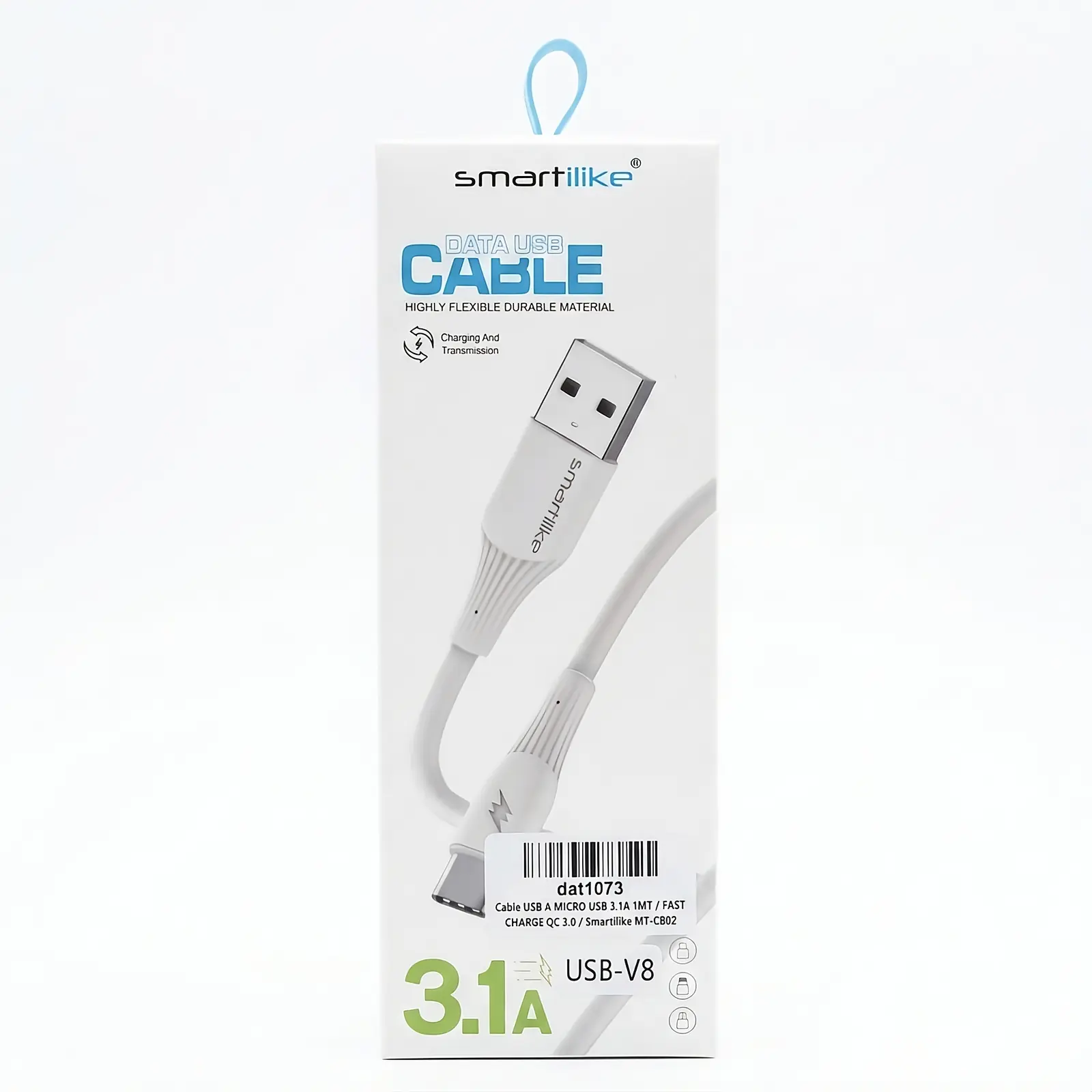 Cable MicroUSB 3.1A Smartilike (MT-CB02)