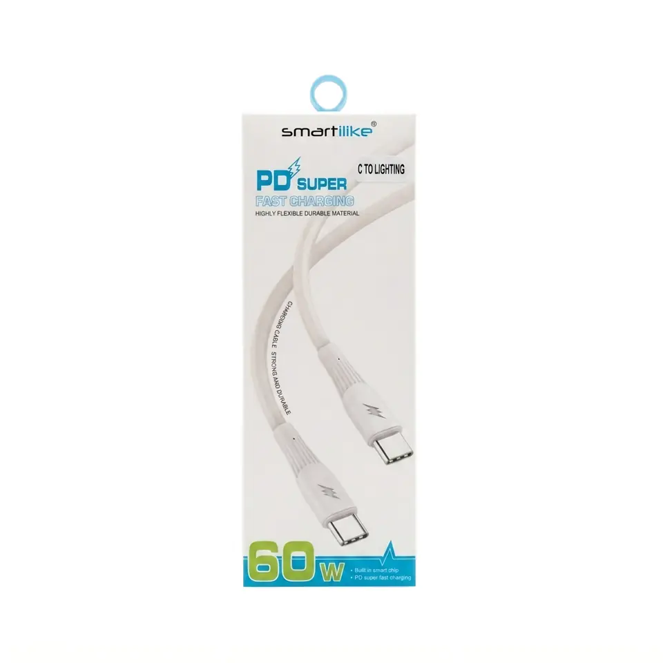 Cable USB-C a Lightning PD 20W Smartlike (MT-CB02)