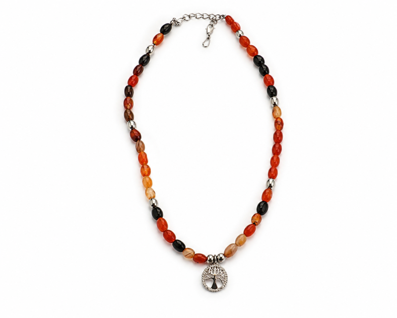 COLLAR ÁGATAS & ÁRBOL DE LA VIDA