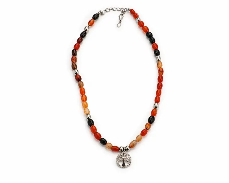 COLLAR ÁGATAS & ÁRBOL DE LA VIDA