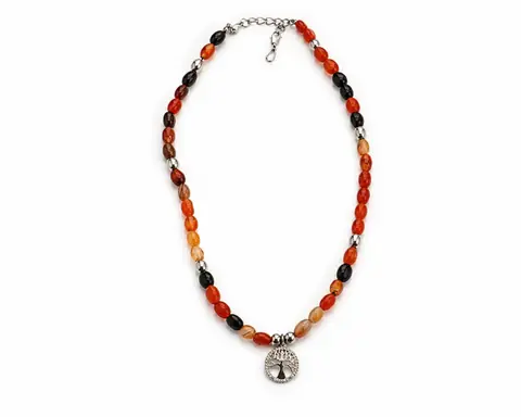 COLLAR ÁGATAS & ÁRBOL DE LA VIDA