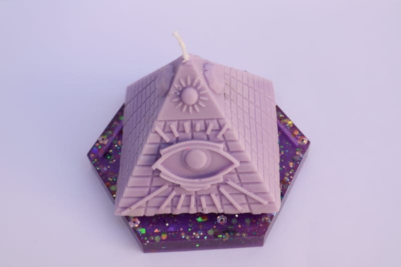 VELA PIRÁMIDE VISIÓN 9.5X9.5X8.5