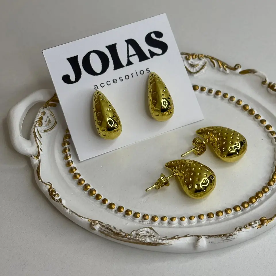 caravanas golden drops
