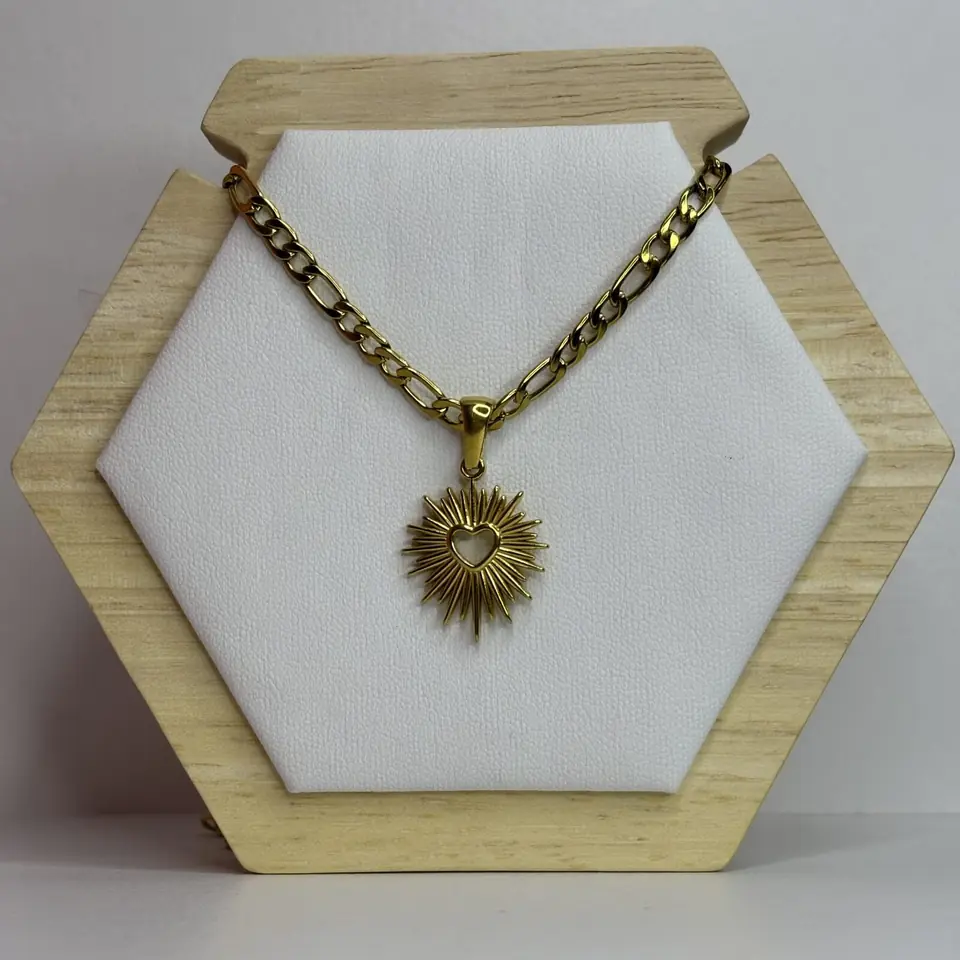 collar glow heart