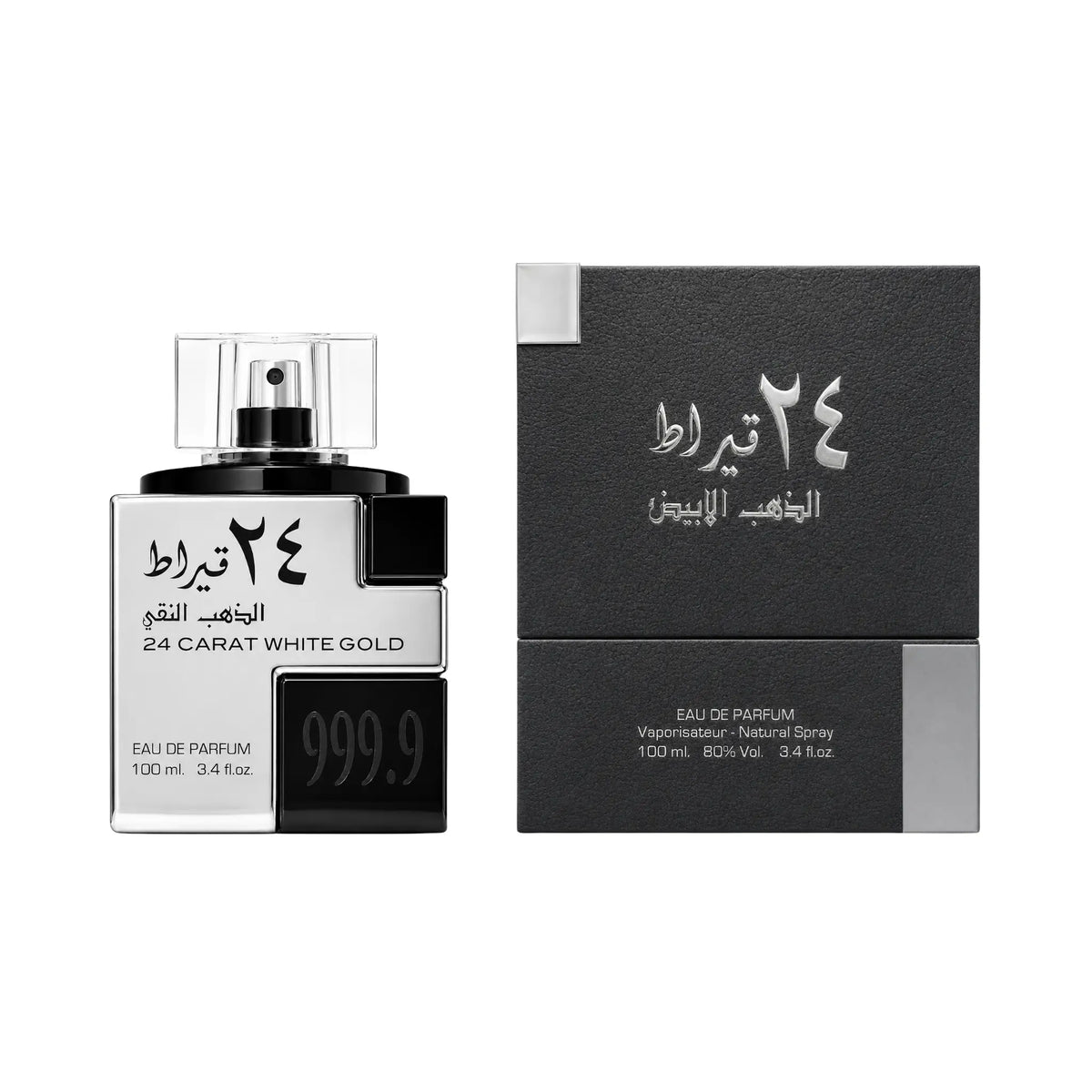 24 CARAT WHITE GOLD LATTAFA EAU DE PARFUM