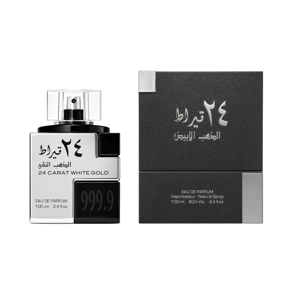 24 CARAT WHITE GOLD LATTAFA EAU DE PARFUM