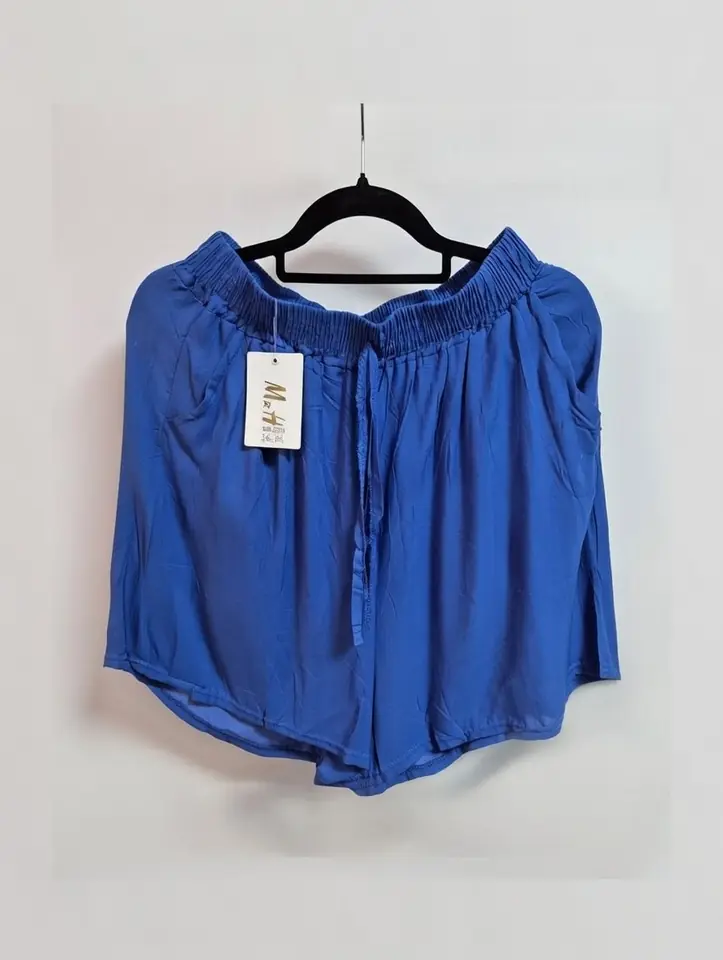 Short en fibrana azul francia (ver medidas en descripción)