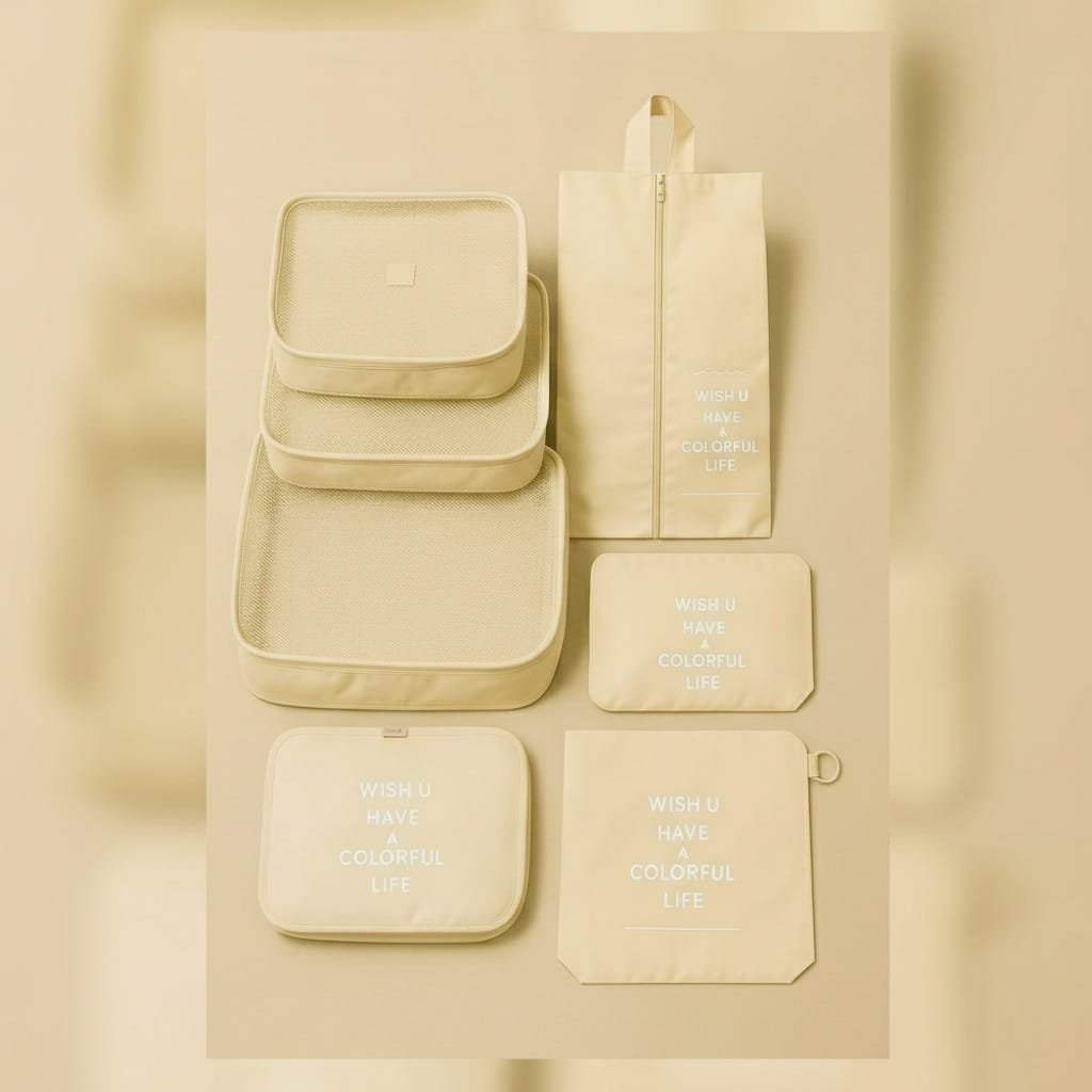 Set Organizador de Viaje – 7 Piezas