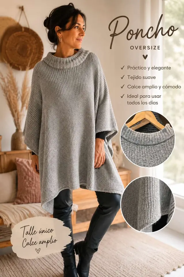 Poncho overside