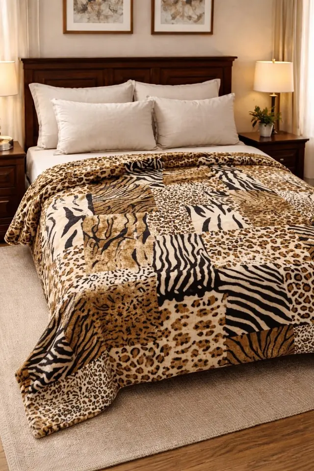 🛏️ Manta Piel de Durazno – Suavidad que abriga - Queen